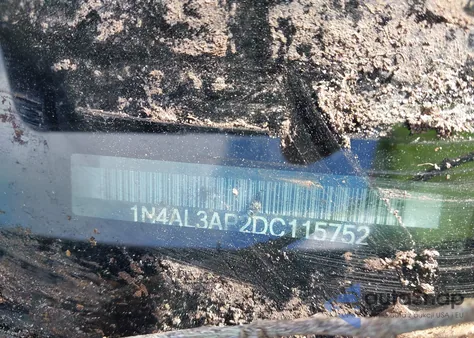 2013 Nissan Altima 2.5 S из США, поврежденный, VIN 1N4AL3AP2DC115752